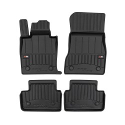 Tappetini per auto Proline 3D compatibili con BMW Serie 5 G60 dal 2023 in poi su misura in gomma | Tipo Auto: Berlina | Set di tappetini premium | Materiale TPE durevole | Bordi più alti